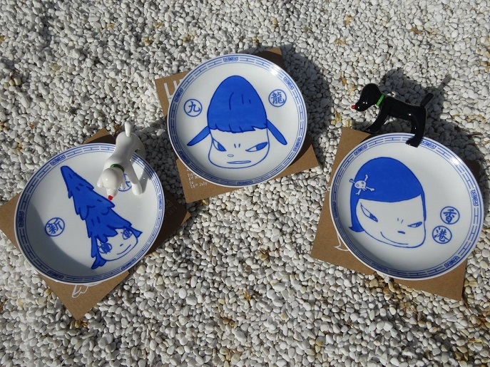 Porcelain Plates by Yoshitomo Nara 奈良美智青花盤| Asia Society